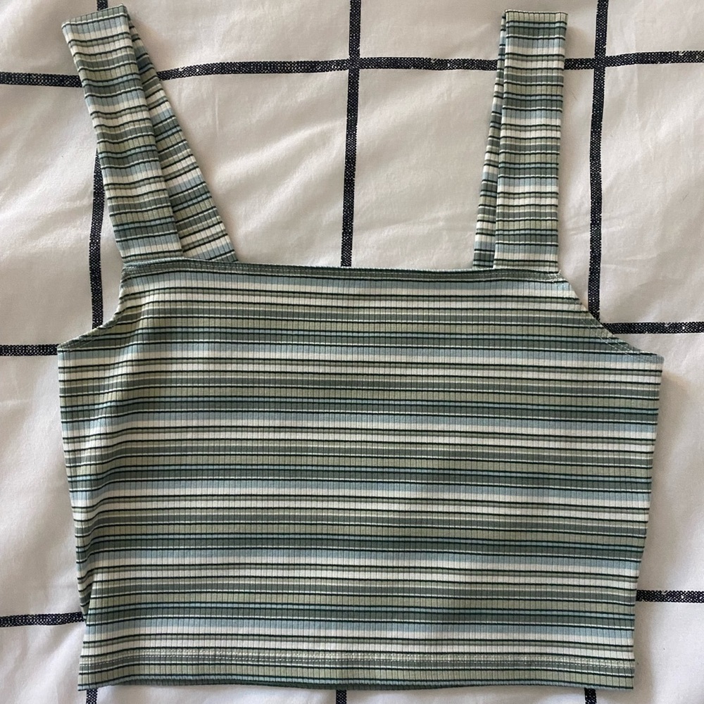 American Eagle Striped Tank